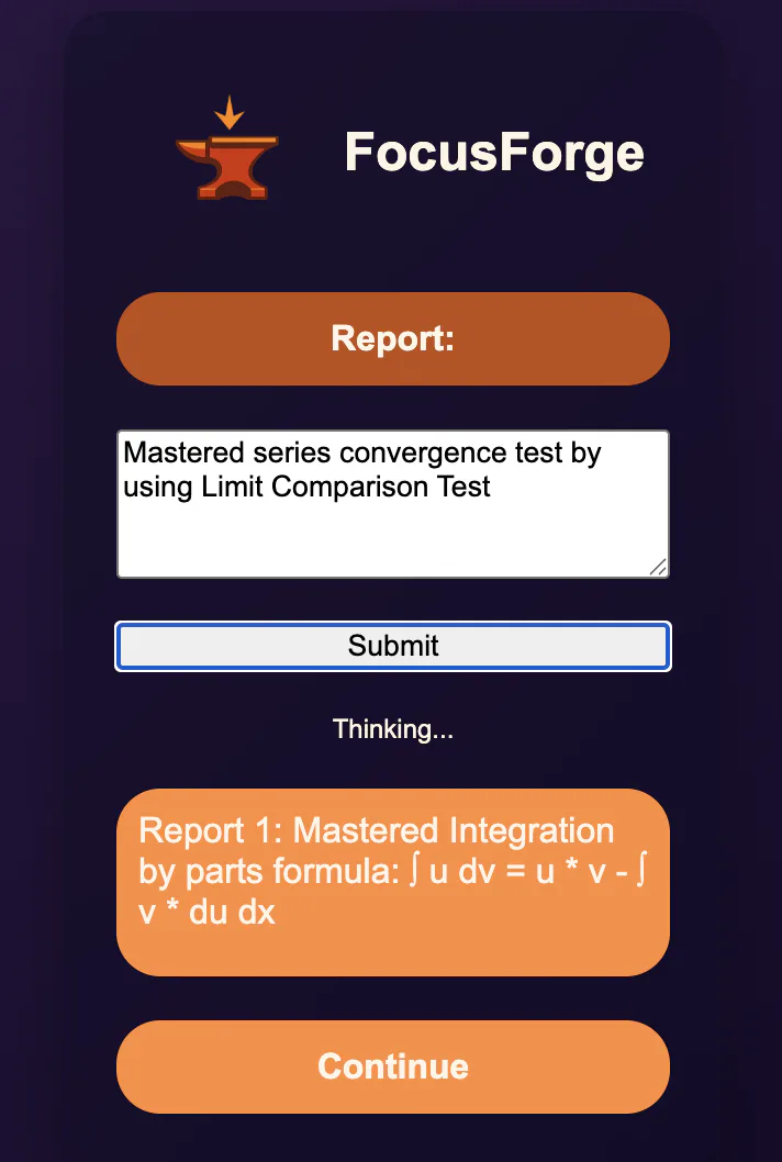 FocusForge screenshot 5